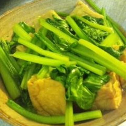 小松菜たっぷりで作りました！ホッとできる味で美味しかったです♪ご馳走さまでした☆